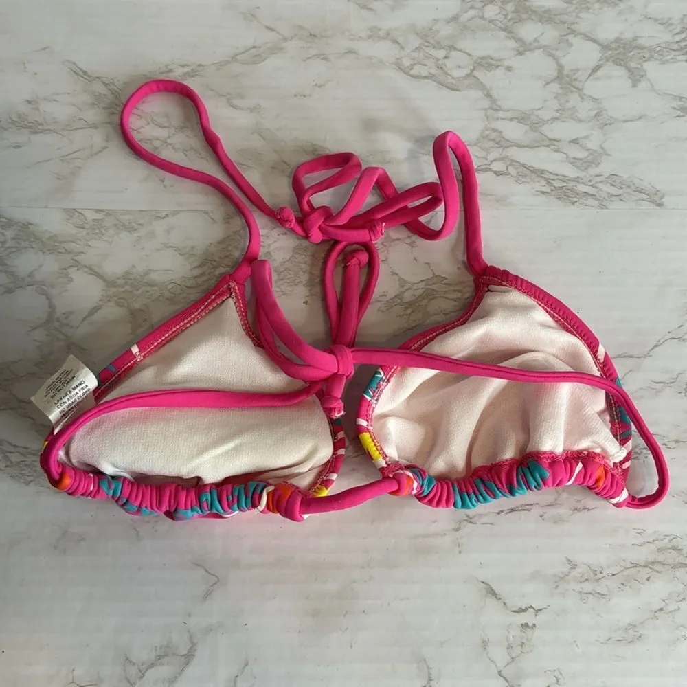 Y2K Ron Jon swim bikini top outdoors‎ swimming beach spring vacation